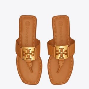TORY BURCH GEORGIA SANDAL SZ 8.5 BRAND NEW IN BOX w/DUST COVER